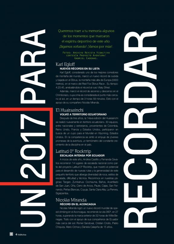 VIDA ACTIVA | Ecuador